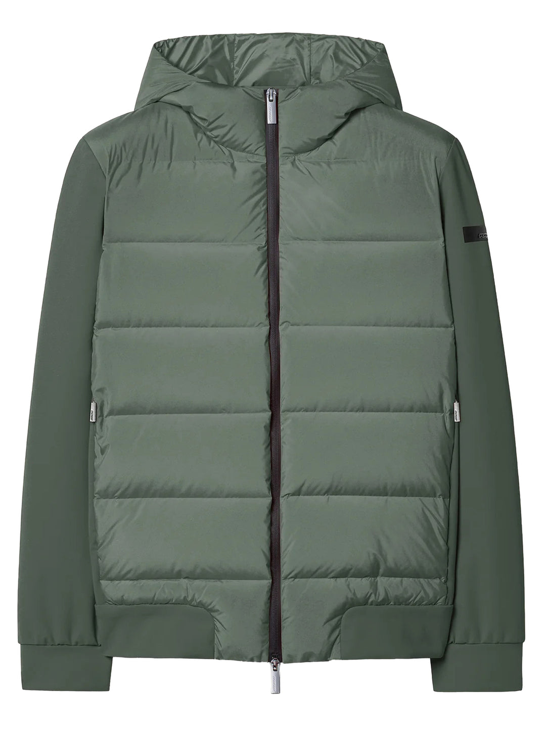 RRD Surflex Winter Duck Hood Zip Soft Jacket – Gro-100% polyester-HEREN JASSEN & JACKS-Groen