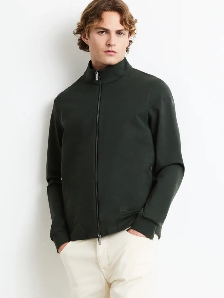 RRD Surflex Winter Light Zip Fleece – Groen-85% polyamide,15% elastaan-HEREN TRUIEN & VESTEN-Groen