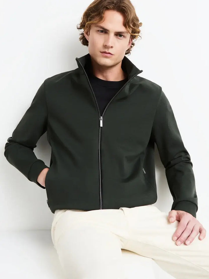 RRD Surflex Winter Light Zip Fleece – Groen-85% polyamide,15% elastaan-HEREN TRUIEN & VESTEN-Groen