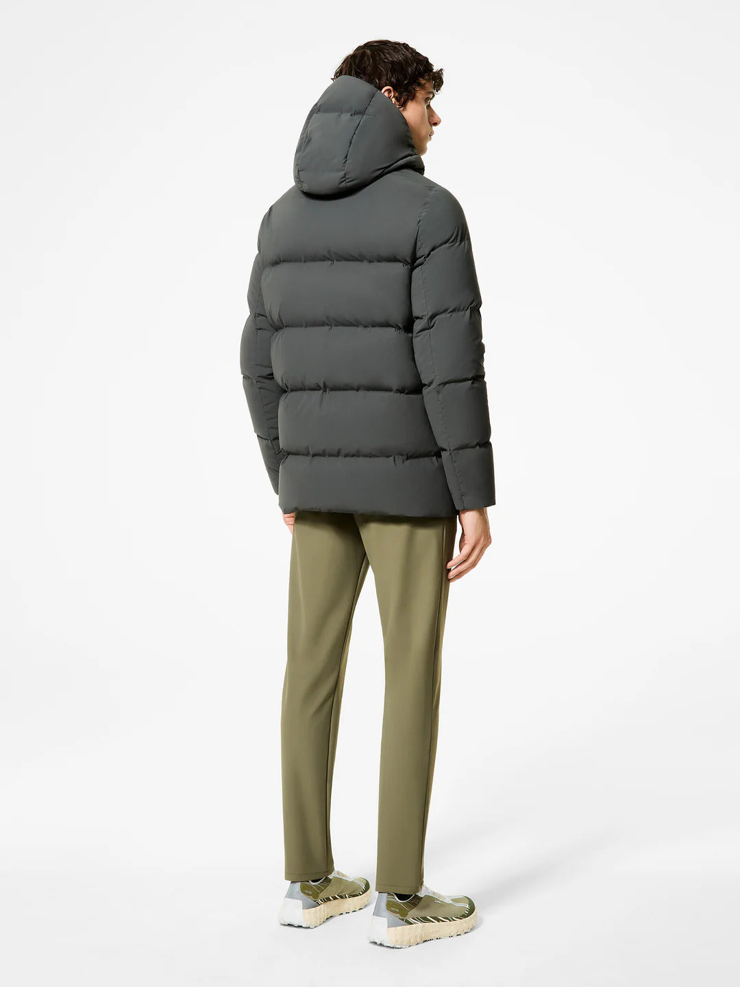 RRD Surflex Winter Tubic 14 Mdm Deta Hood Jas – Gr-85% polyamide, 15% elastaan-HEREN JASSEN & JACKS-Groen