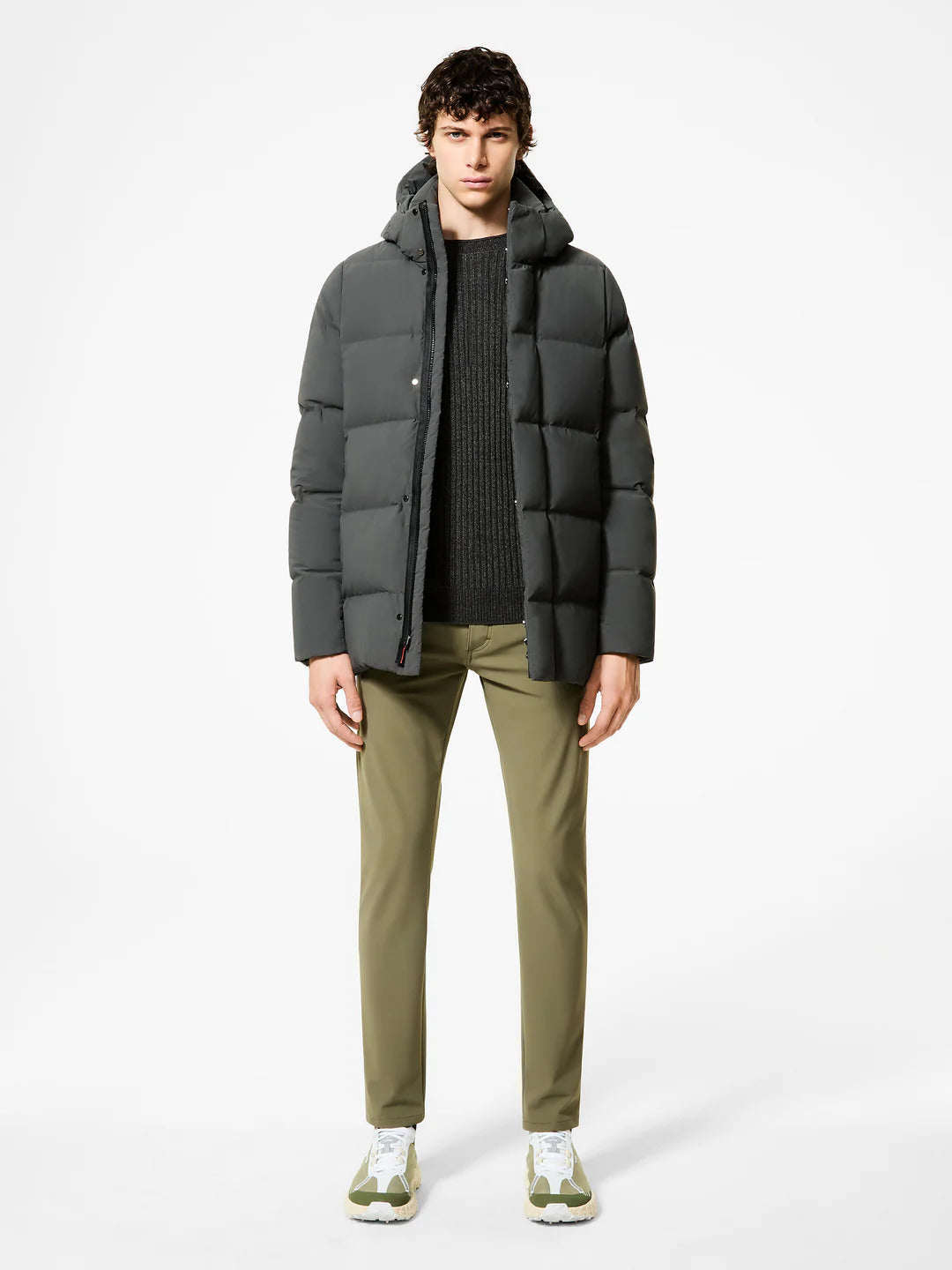 RRD Surflex Winter Tubic 14 Mdm Deta Hood Jas – Gr-85% polyamide, 15% elastaan-HEREN JASSEN & JACKS-Groen