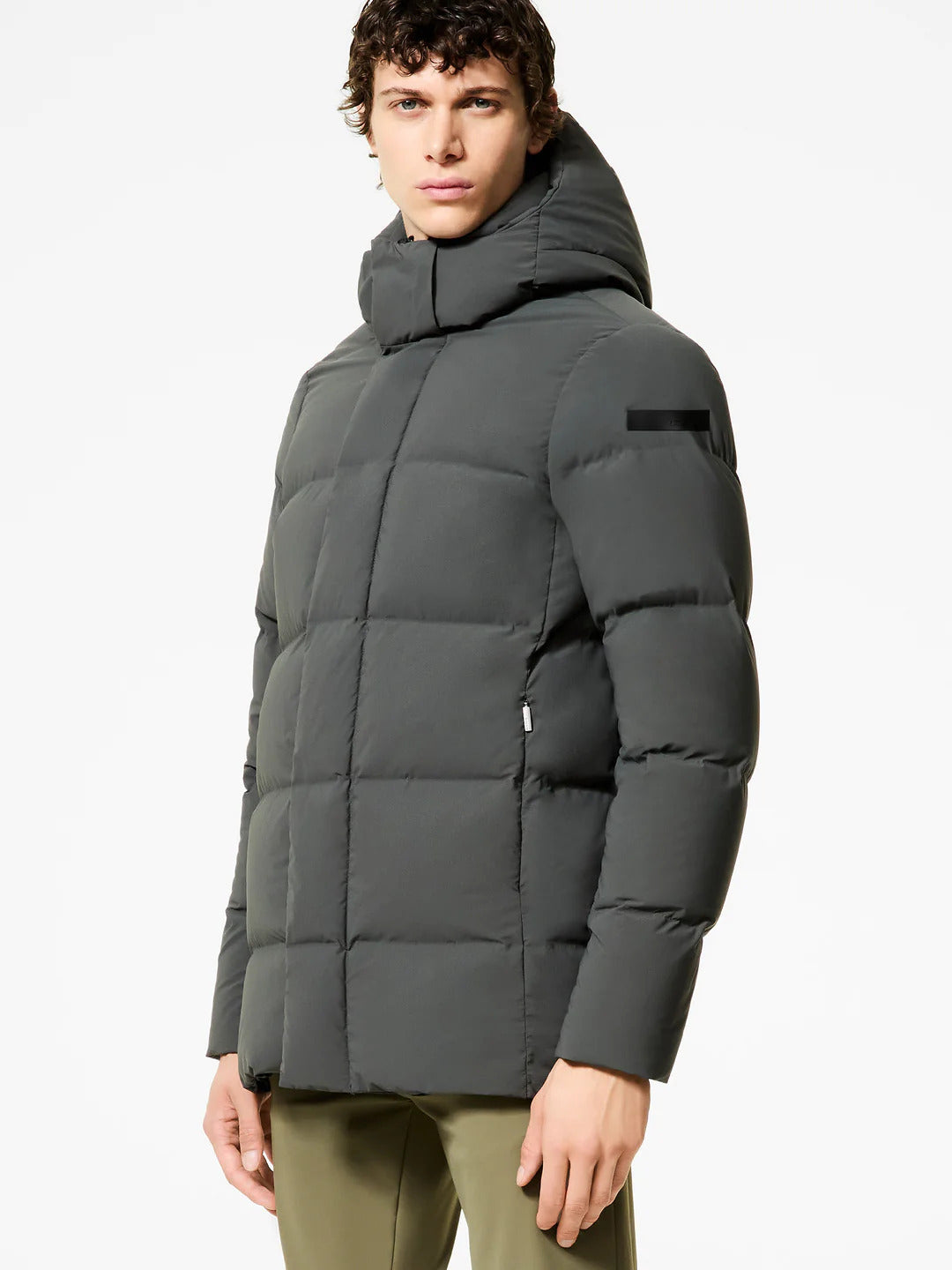 RRD Surflex Winter Tubic 14 Mdm Deta Hood Jas – Gr-85% polyamide, 15% elastaan-HEREN JASSEN & JACKS-Groen