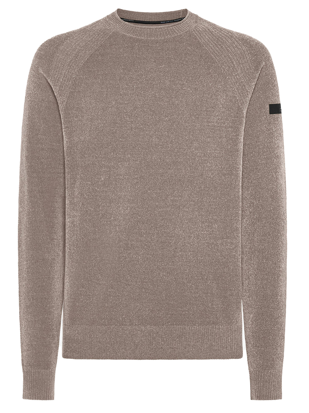 RRD Velvet Round Knit Trui – Beige-85% Polyester<br />15% Elastaan-HEREN TRUIEN & VESTEN-Beige