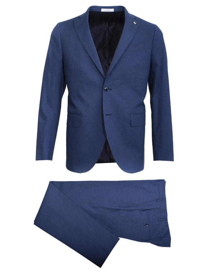 Sartoria Latorre pak-98% katoen, 2% elastaan-HEREN PAKKEN & COLBERTS-Blauw