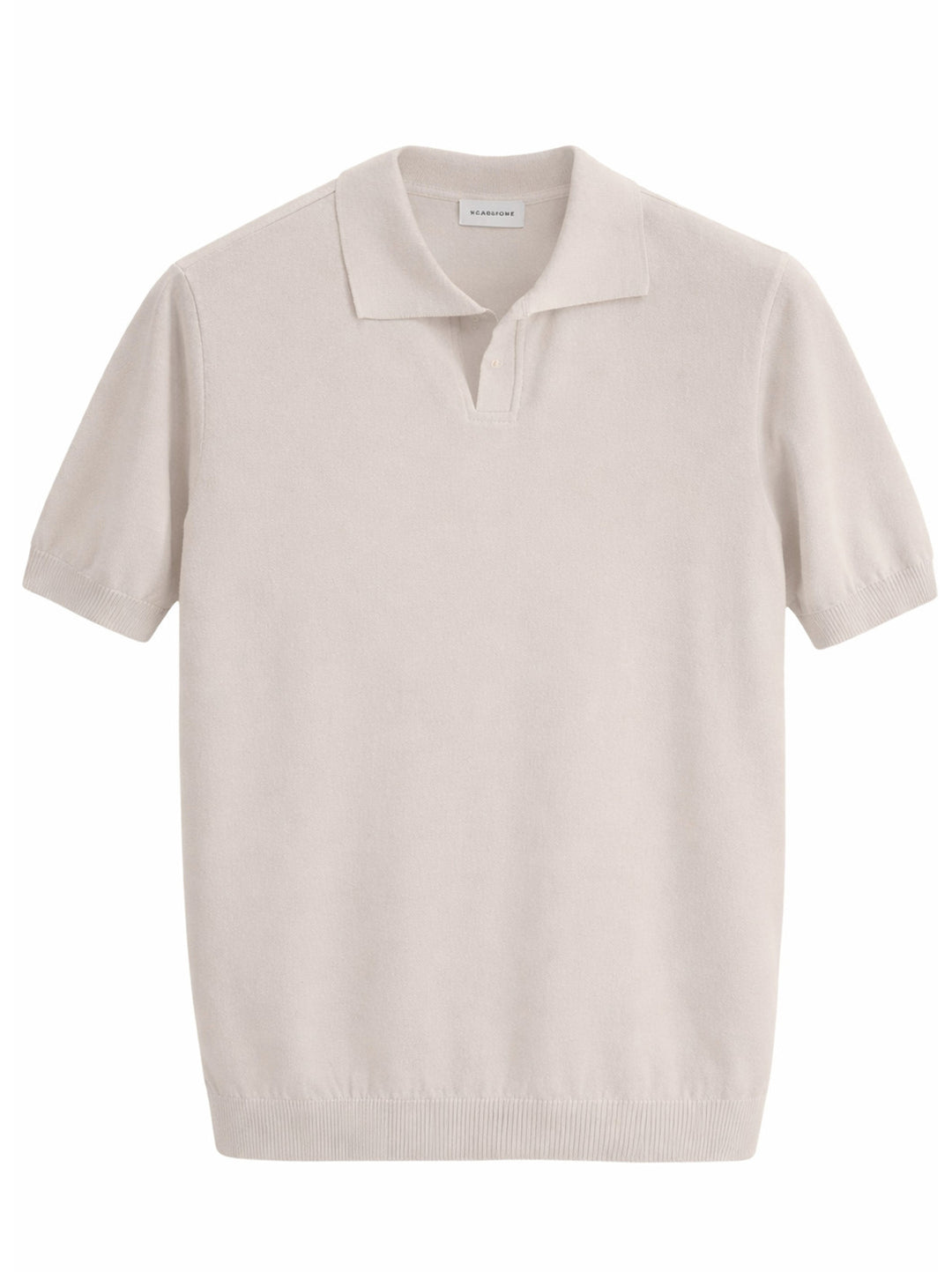 Scaglione Polo – Beige-100% katoen-HEREN POLO'S & T-SHIRTS-Beige