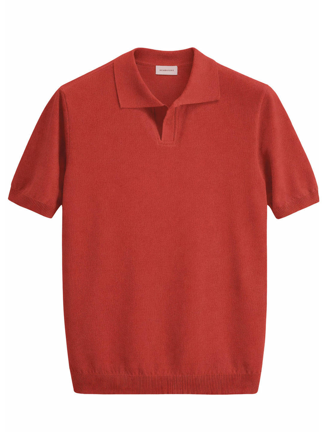 Scaglione Polo – Rood-100% katoen-HEREN POLO'S & T-SHIRTS-Rood