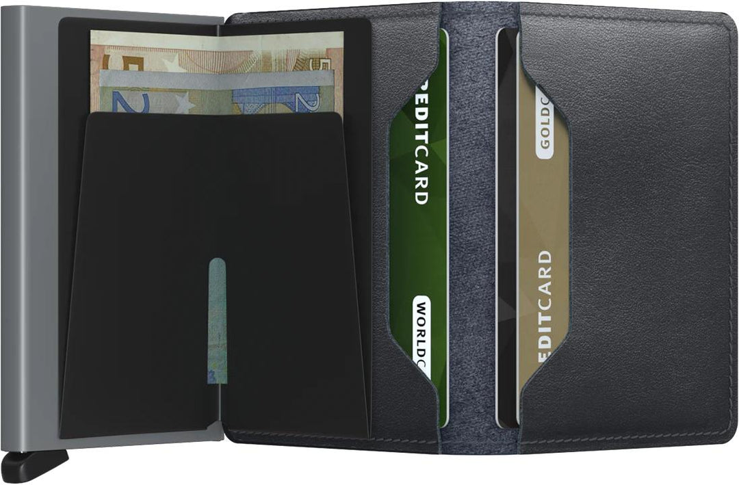 Secrid Slim wallet-HEREN ACCESSOIRES-Grijs