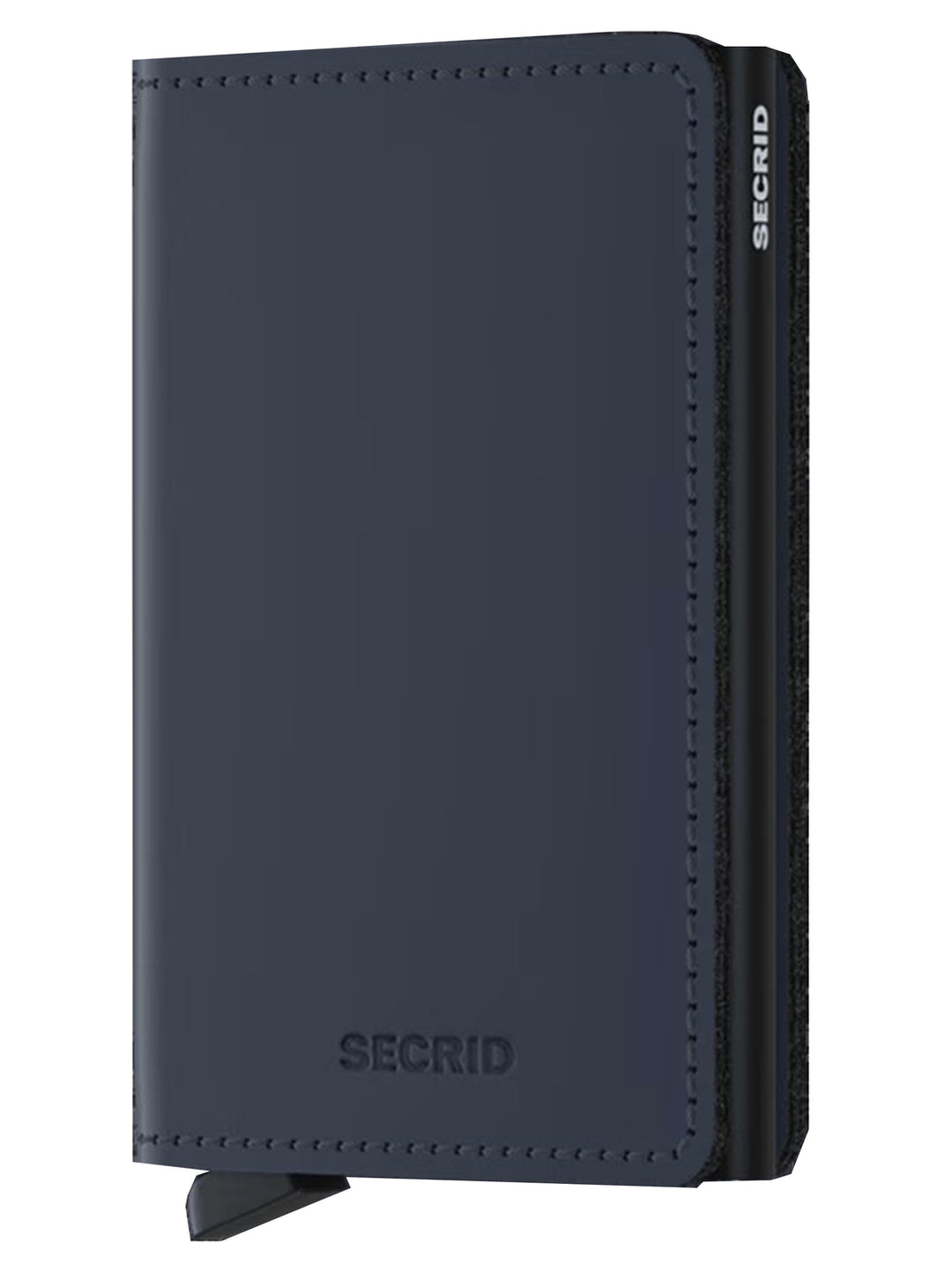 Secrid Slimwallet Matte – Blauw-HEREN ACCESSOIRES-Blauw