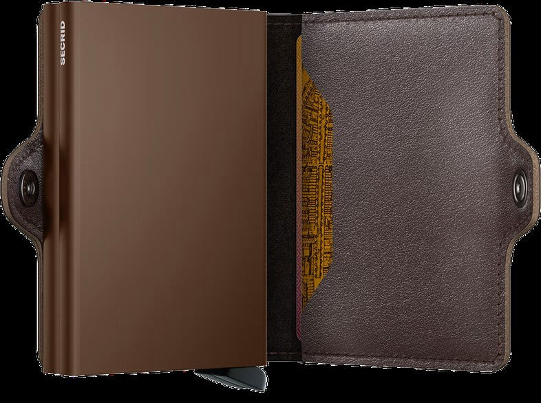 Secrid Twinwallet Original – Bruin-HEREN ACCESSOIRES-Bruin