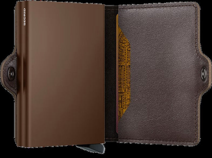 Secrid Twinwallet Original – Bruin-HEREN ACCESSOIRES-Bruin