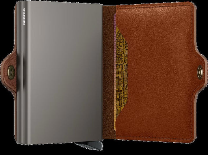Secrid Twinwallet Texano – Bruin-HEREN ACCESSOIRES-Bruin
