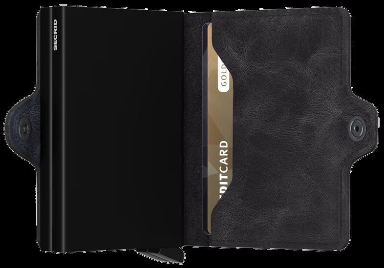 Secrid Twinwallet Vintage – Zwart-HEREN ACCESSOIRES-Zwart