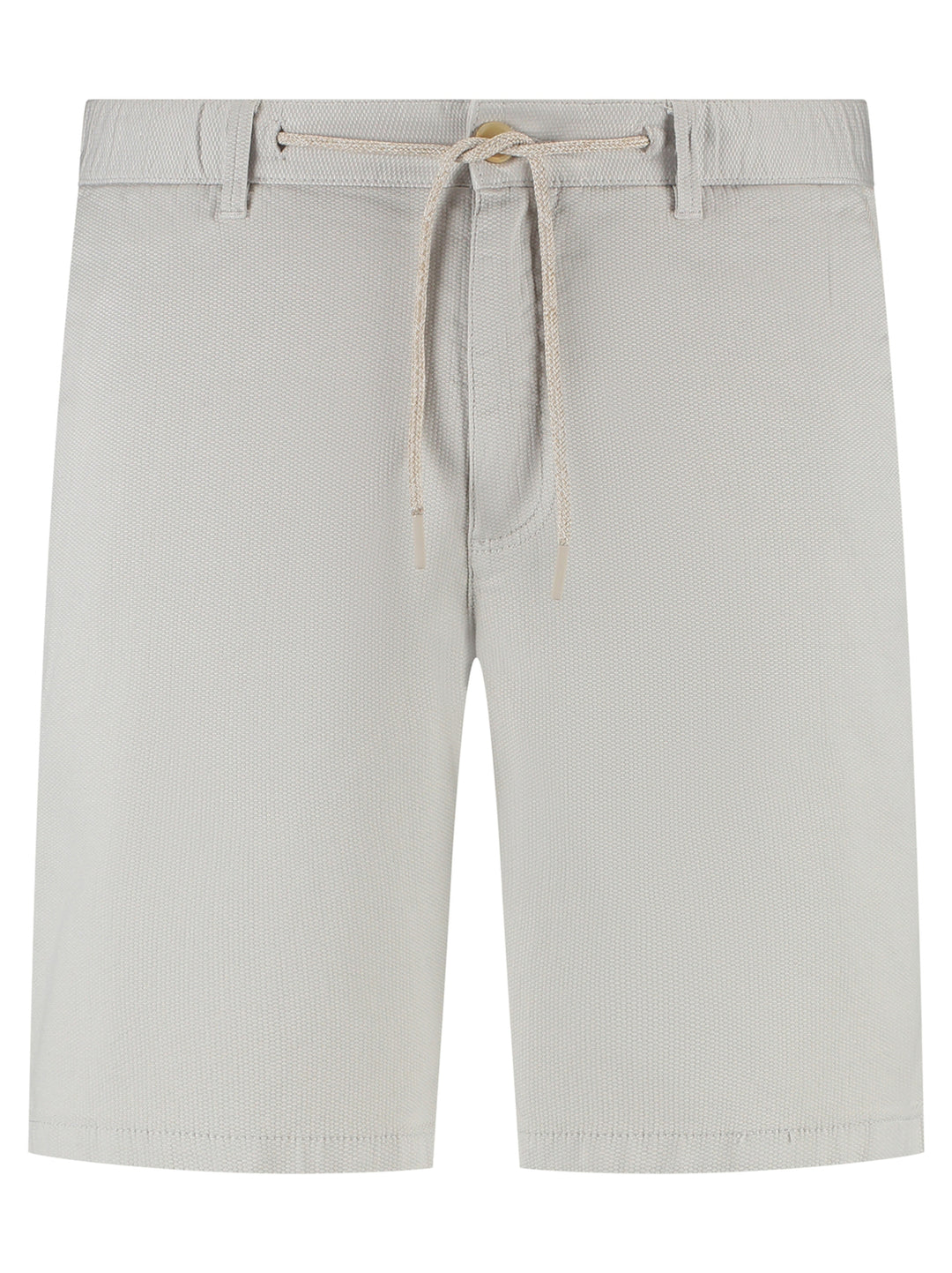 Seven Dials Audel Structure Chino Short – Grijs-98% katoen, 2% elastaan-HEREN BROEKEN-Grijs