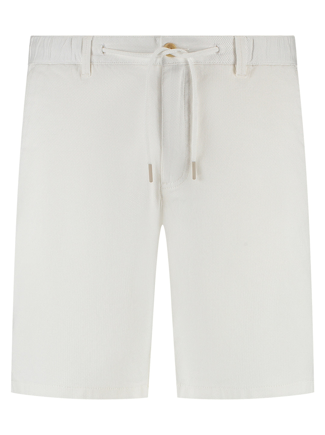 Seven Dials Audel Structure Chino Short – Wit-98% katoen, 2% elastaan-HEREN BROEKEN-Wit