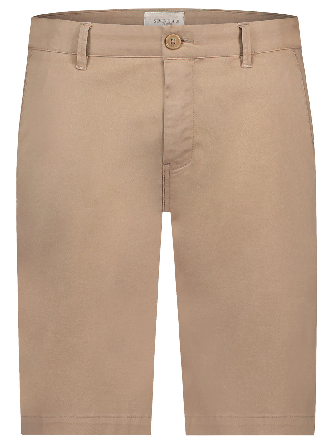 Seven Dials AURICK short sand-97% katoen, 3% elasthaan-HEREN BROEKEN-Beige