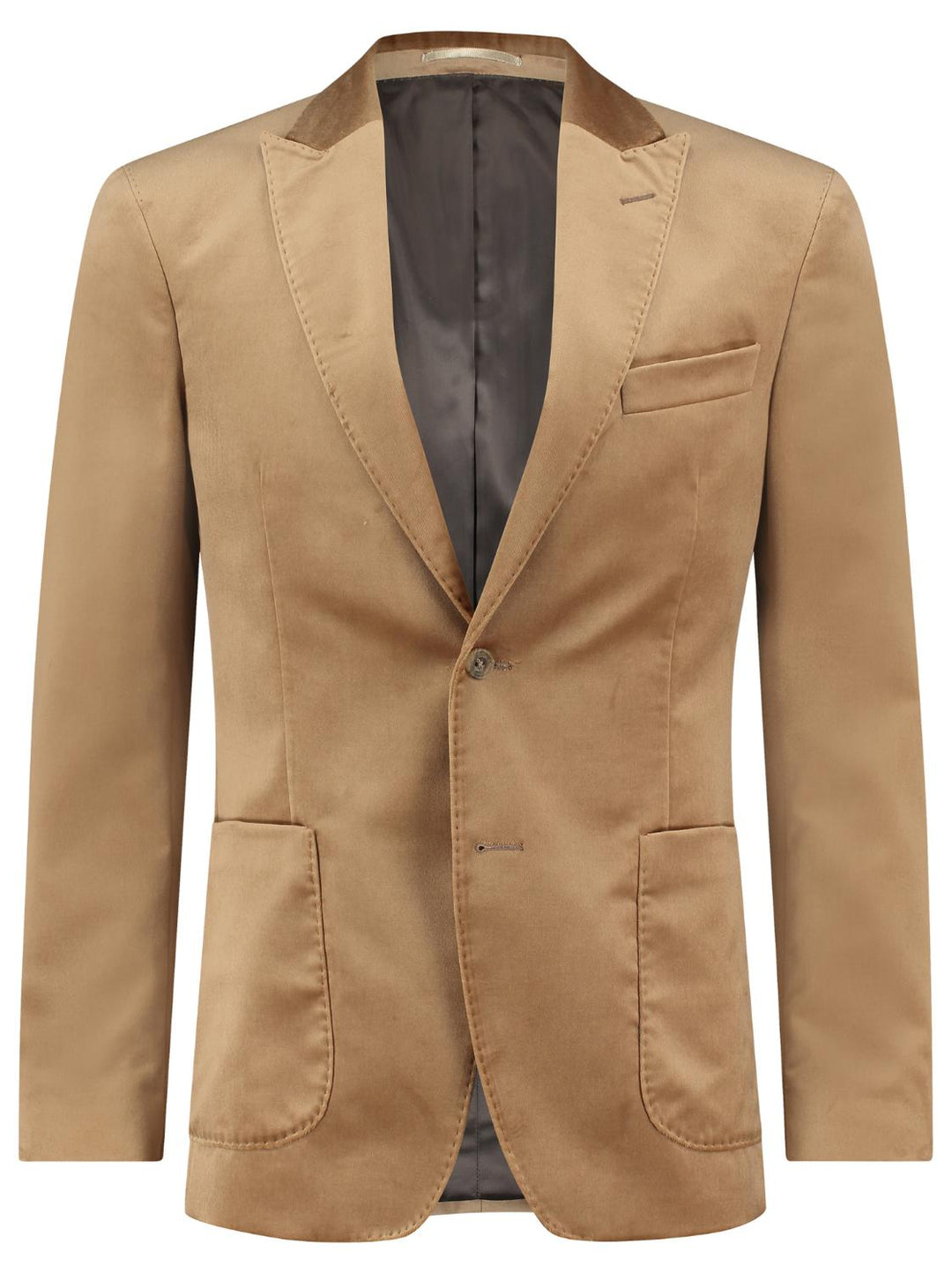 Seven Dials colbert Luke-100% katoen<br />100% viscose-HEREN PAKKEN & COLBERTS-Beige