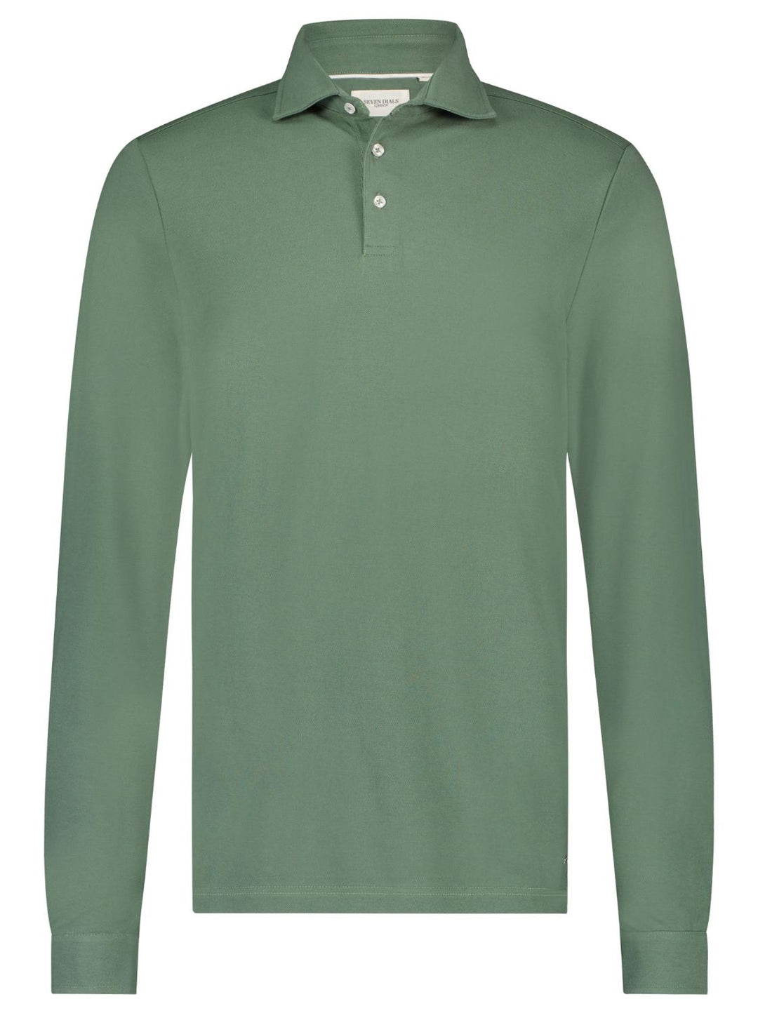 Seven Dials COOP polo-100% katoen-HEREN POLO'S & T-SHIRTS-Groen