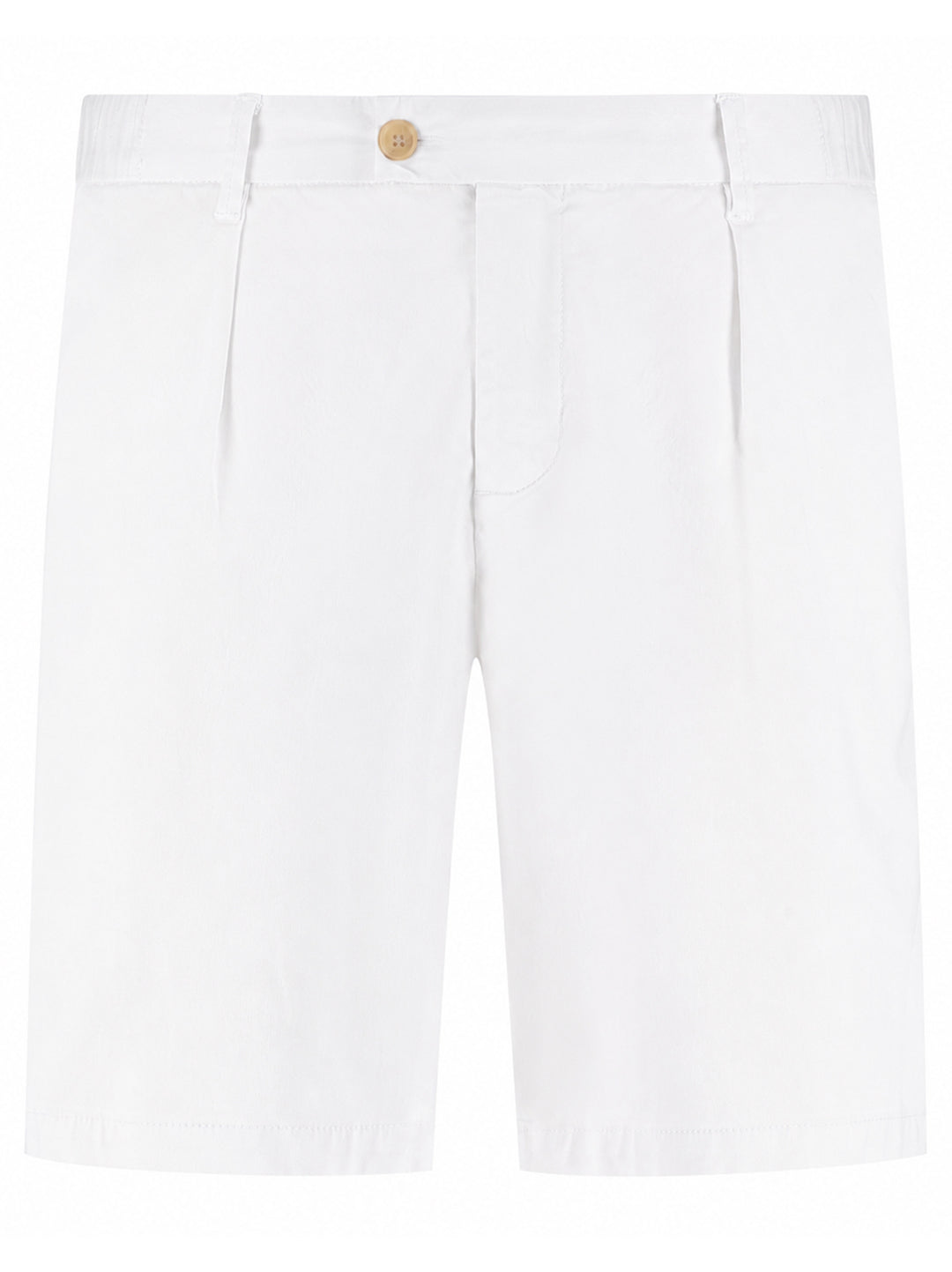 Seven Dials Franky Chino Short – Wit-98% katoen, 2% elastaan-HEREN BROEKEN-Wit
