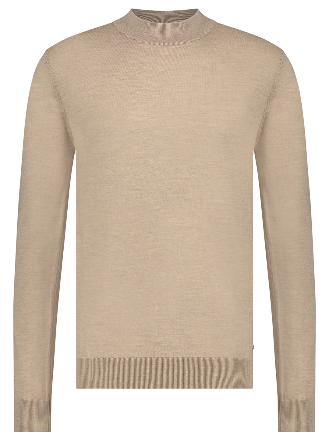 Seven Dials Goy Merino Trui – Beige-100% merino wol-HEREN TRUIEN & VESTEN-Beige