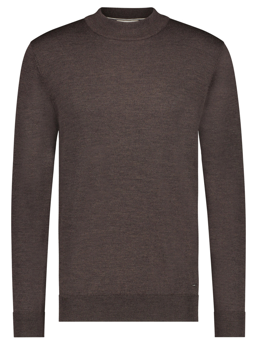 Seven Dials Goy Merinowollen Trui – Bruin-100% merino wol-HEREN TRUIEN & VESTEN-Bruin