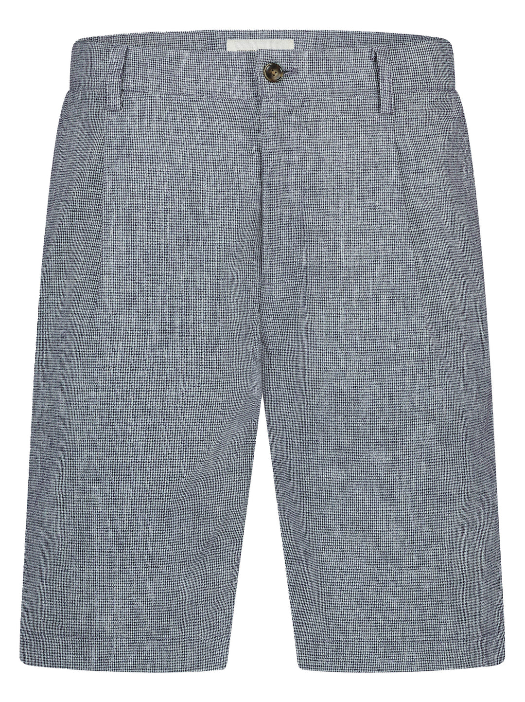 Seven Dials Korte Broek-43% Linnen<br />36% Katoen<br />14% Polyester<br />6% Viscose<br />1% Elastaan-HEREN BROEKEN-Blauw