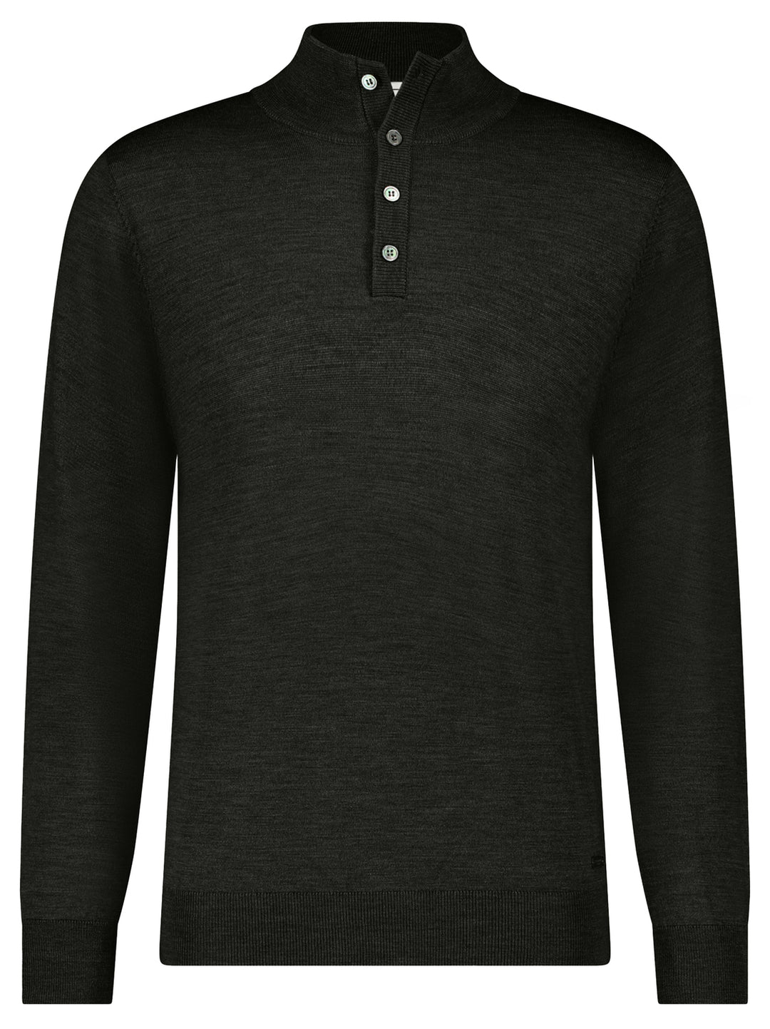 Seven Dials Payton Polo Trui – Groen-100% merino wol-HEREN TRUIEN & VESTEN-Groen