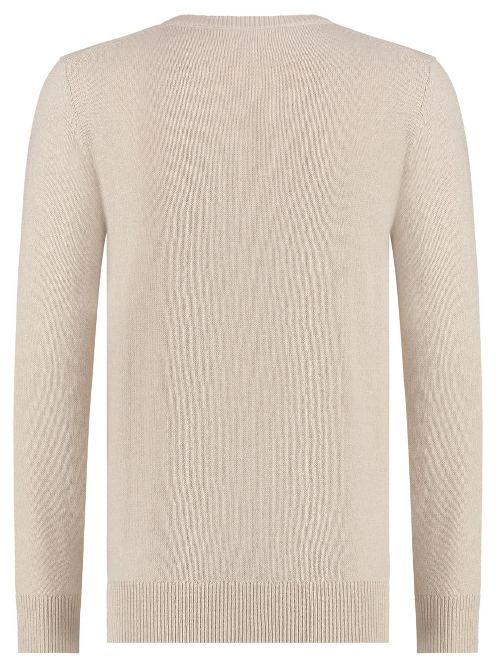 Seven Dials SPEAR trui-36% linnen, 44% katoen, 20% polyamide-HEREN TRUIEN & VESTEN-Beige