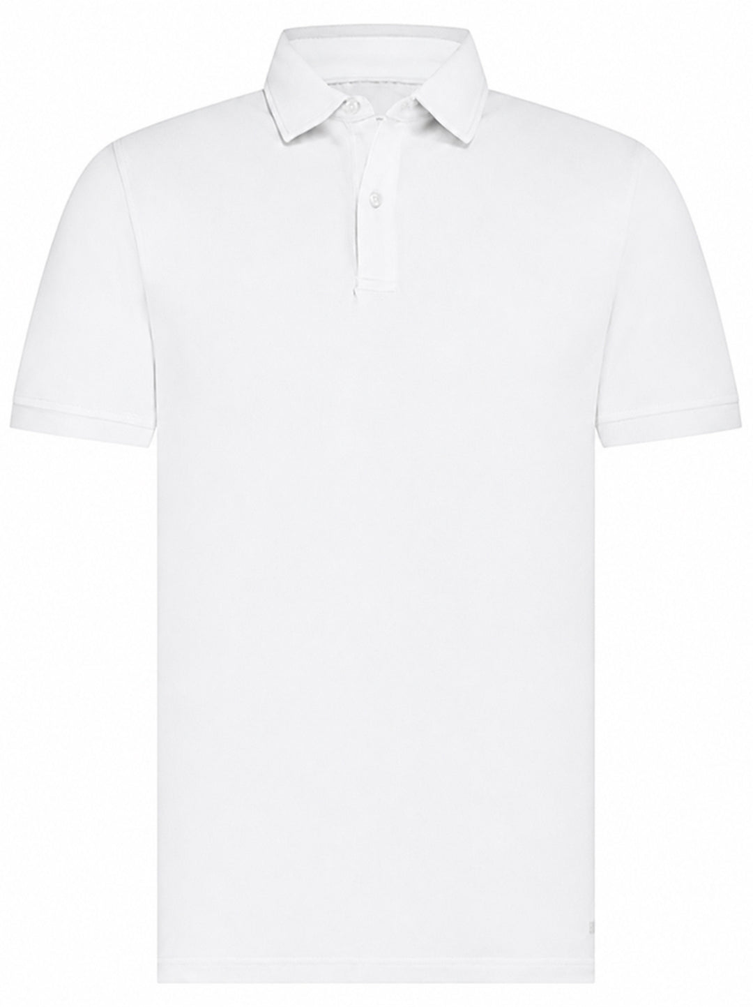 Seven Dials Trenton Polo – Wit-96% katoen, 4% elastaan-HEREN POLO'S & T-SHIRTS-Wit