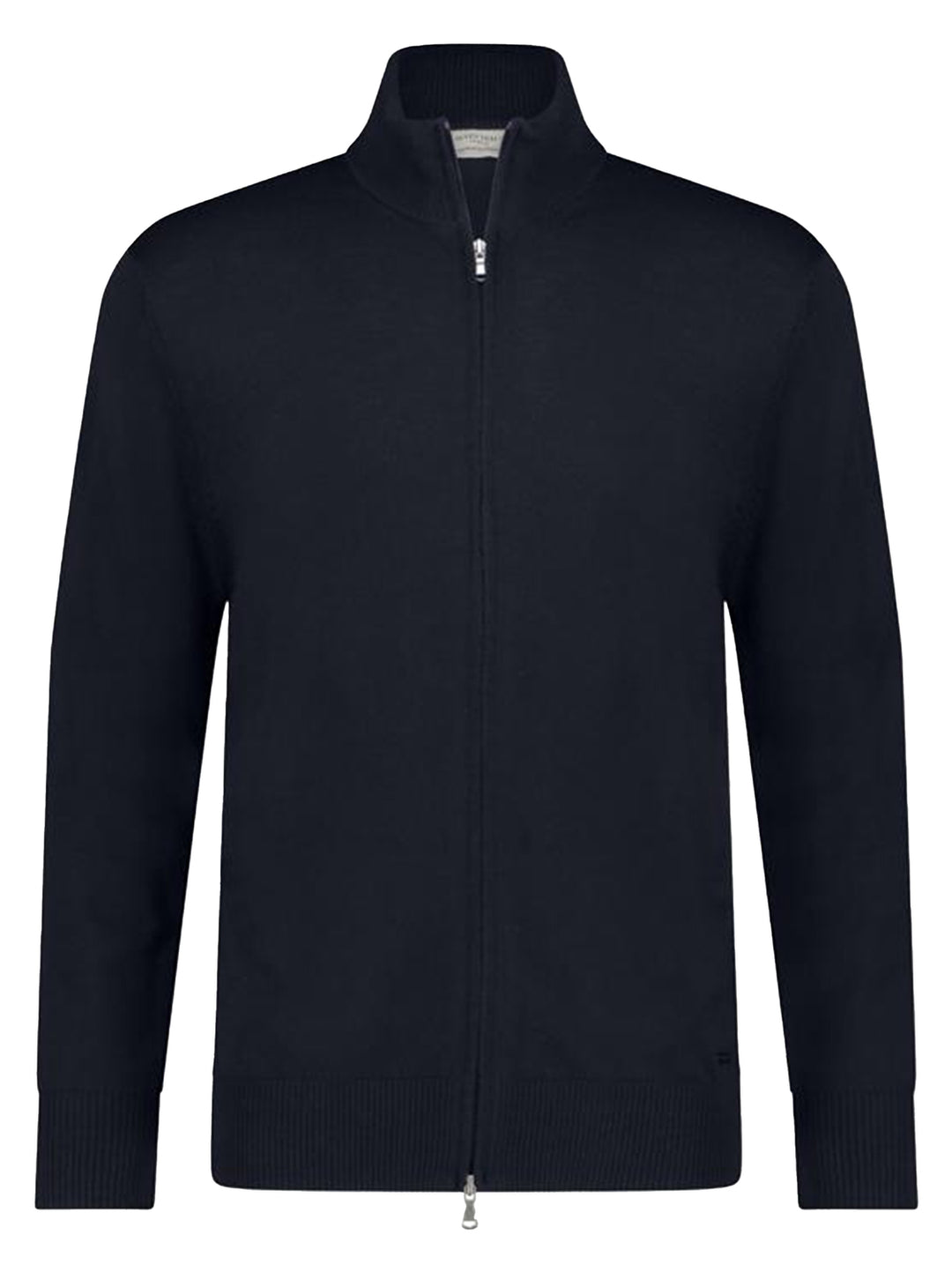 Seven Dials vest PAUL zwart-100% Merinowol-HEREN TRUIEN & VESTEN-Zwart