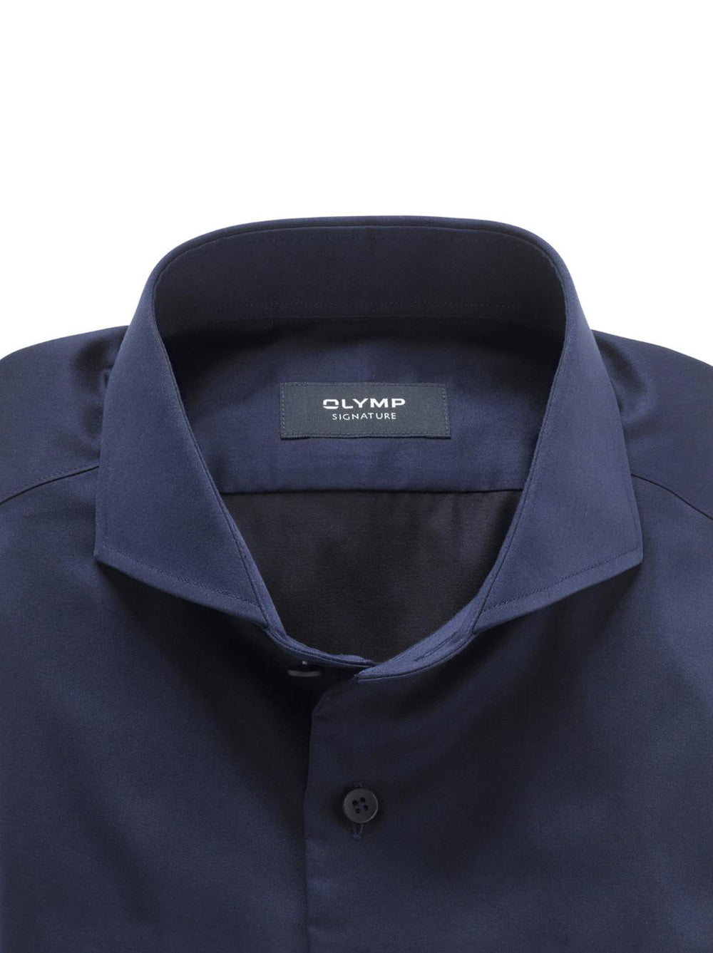 Signature Tailored Fit ML6-100% katoen-HEREN SHIRTS-Blauw