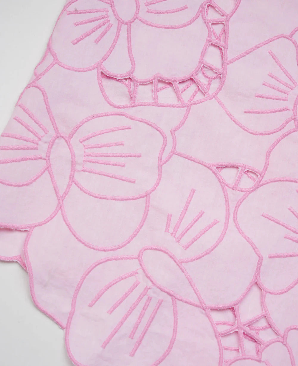 SISSEL EDELBO Coral Top Cherry Blossom-100% organische katoen -DAMES TOPS & BLOUSES-Roze