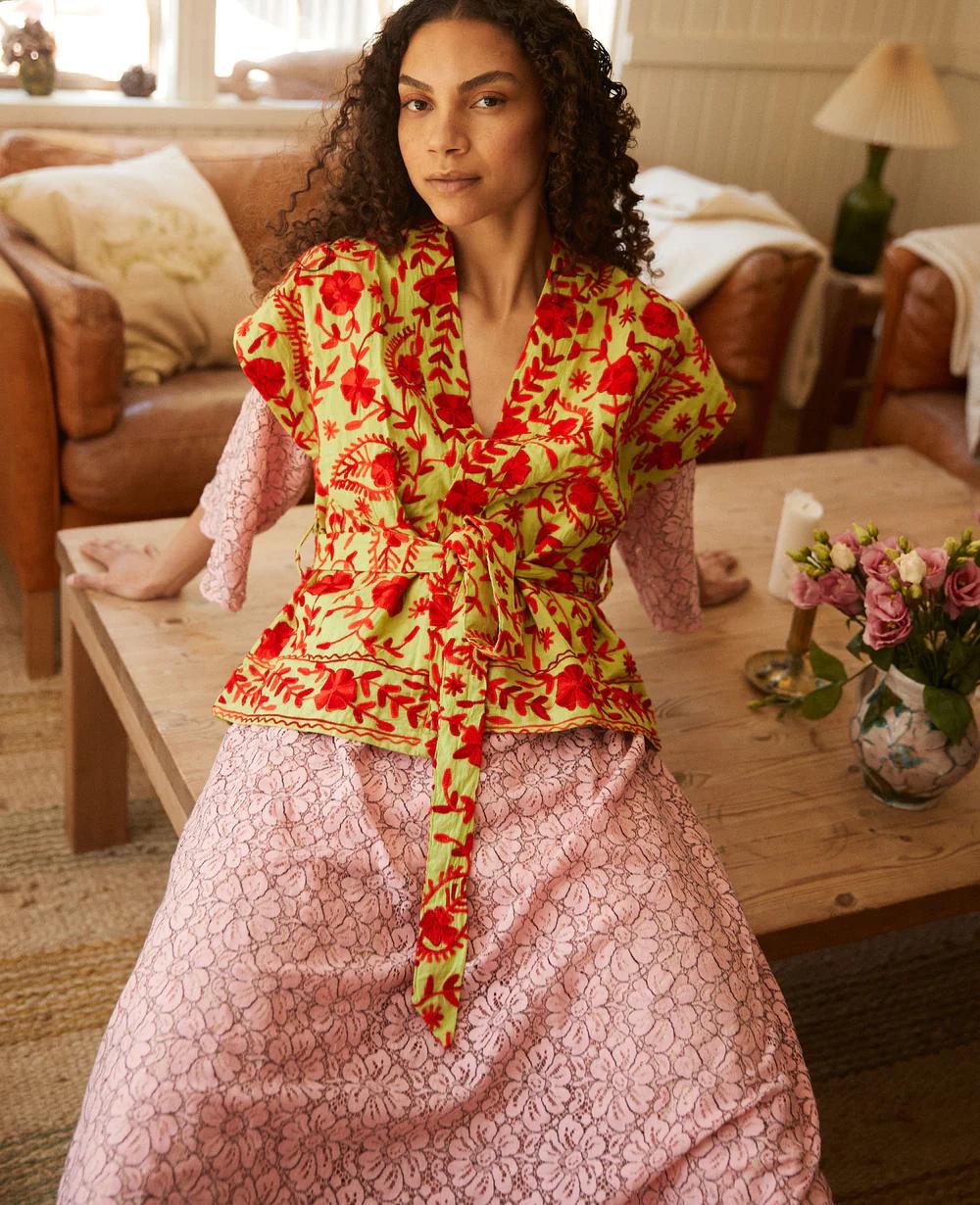 SISSEL EDELBO gilet FAUNA-DAMES BLAZERS & GILETS-Divers