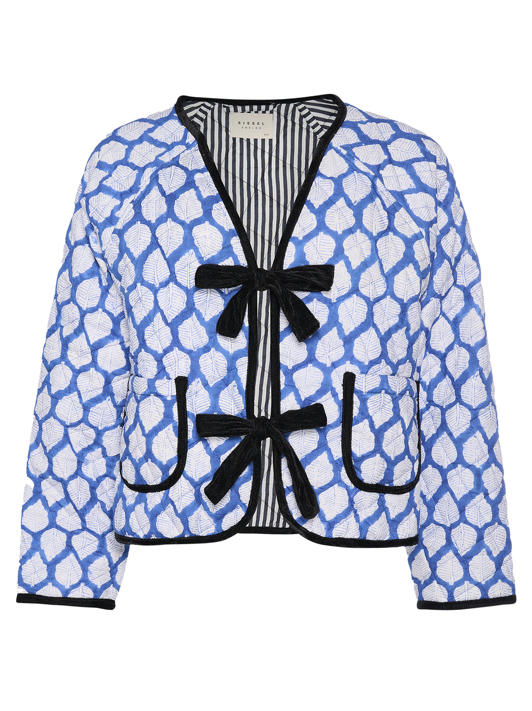 SISSEL EDELBO suvanna jacket-100% Katoen-DAMES JASSEN & JACKS-Blauw