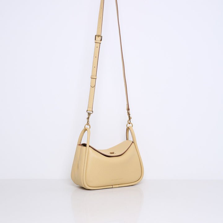 Smaak Amsterdam Cliff Tas – Butter-100% leer-DAMES ACCESSOIRES-Geel