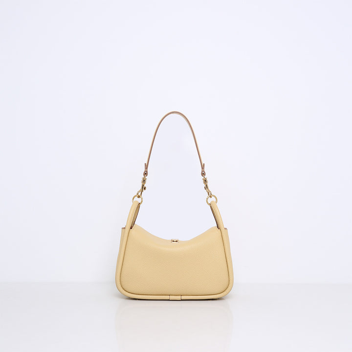 Smaak Amsterdam Cliff Tas – Butter-100% leer-DAMES ACCESSOIRES-Geel