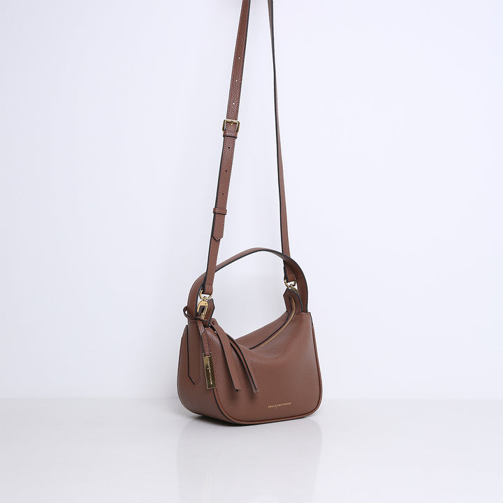 Smaak Amsterdam Daniel Tas – Camel-100% leer-DAMES ACCESSOIRES-Bruin