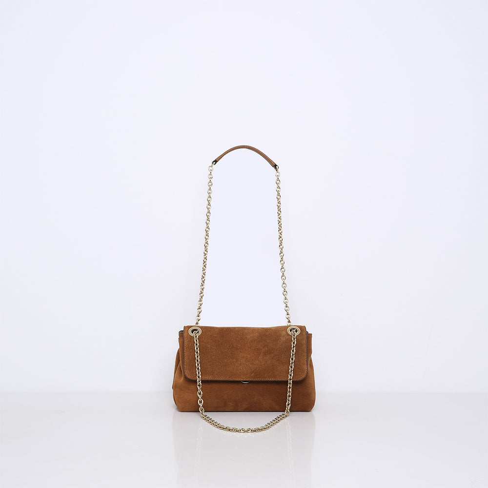 SMAAK Amsterdam LIV Suède Tas – Bruin-DAMES ACCESSOIRES-Bruin
