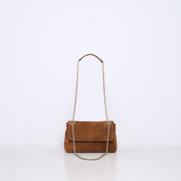 SMAAK Amsterdam LIV Suède Tas – Bruin-DAMES ACCESSOIRES-Bruin