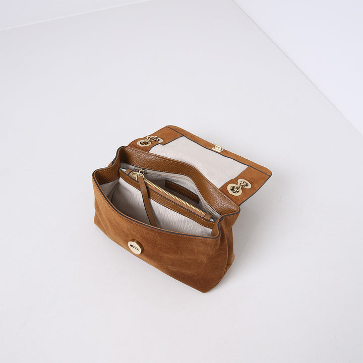 SMAAK Amsterdam LIV Suède Tas – Bruin-DAMES ACCESSOIRES-Bruin