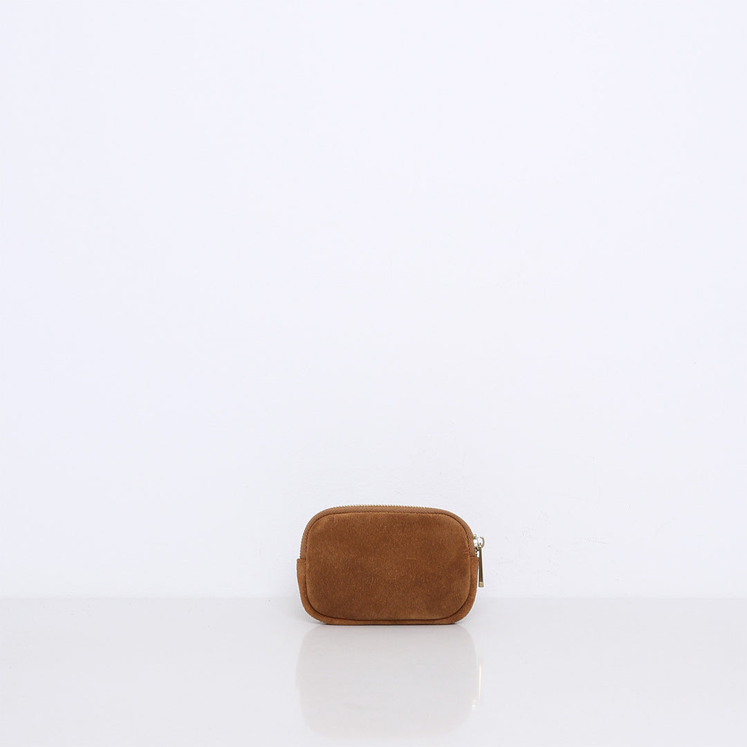 SMAAK Amsterdam Miller Suède Portemonnee – Bruin-DAMES ACCESSOIRES-Bruin