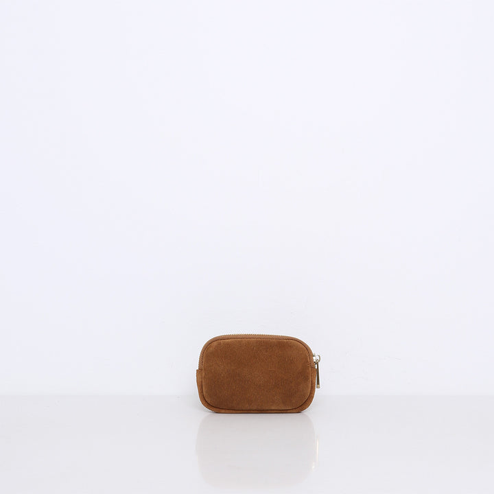 SMAAK Amsterdam Miller Suède Portemonnee – Bruin-DAMES ACCESSOIRES-Bruin