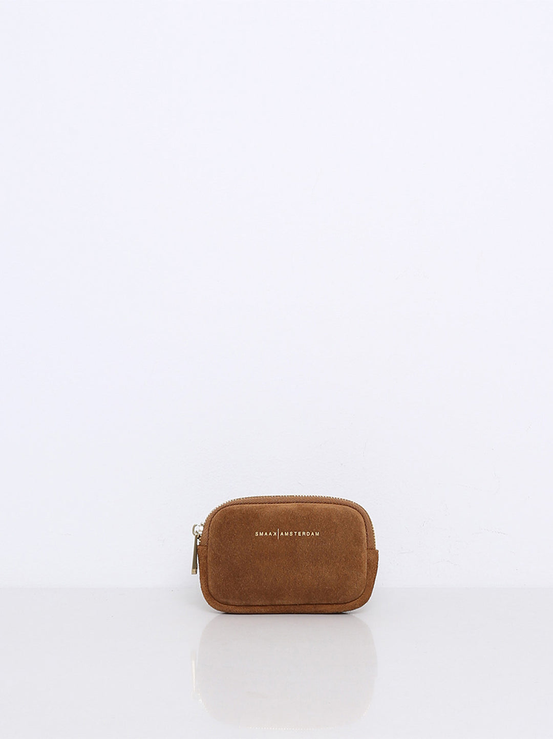 SMAAK Amsterdam Miller Suède Portemonnee – Bruin-DAMES ACCESSOIRES-Bruin