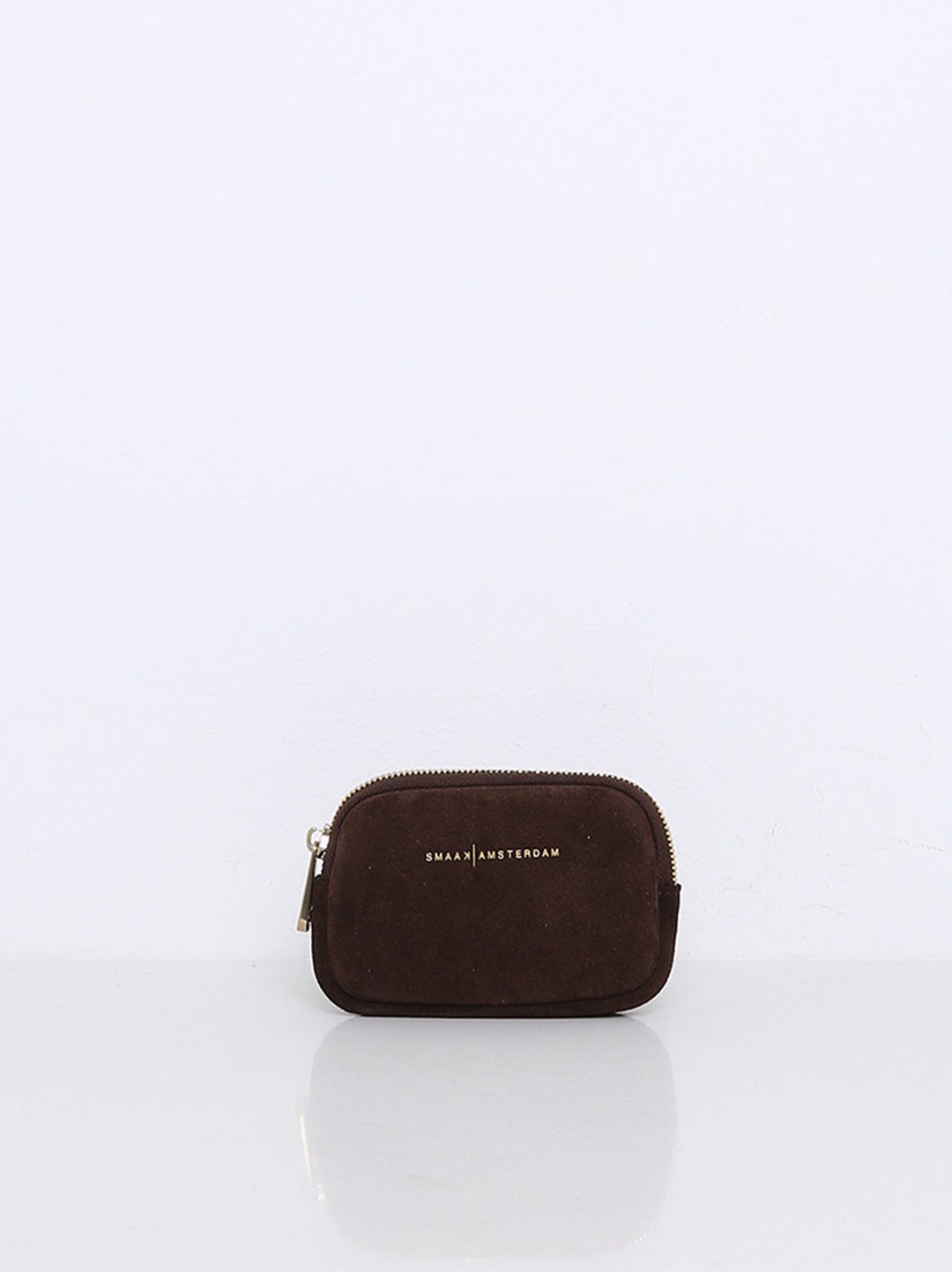 SMAAK Amsterdam Miller Suède Portemonnee – Bruin-DAMES ACCESSOIRES-Bruin