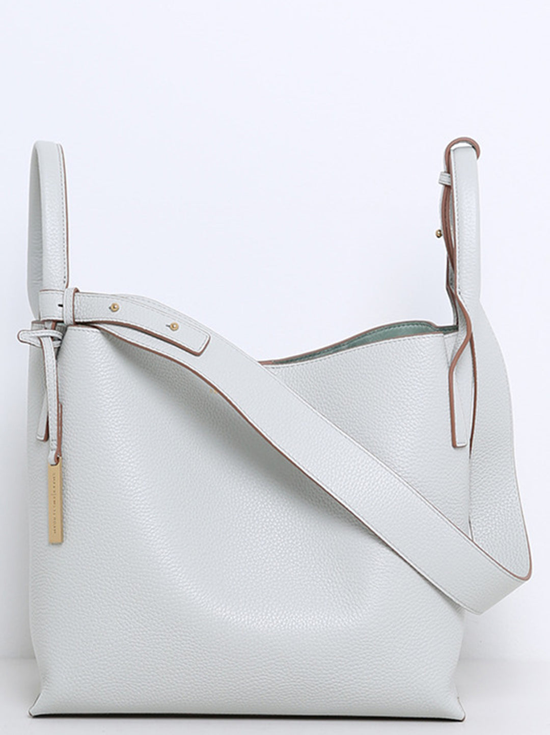 Smaak Amsterdam Scott Tas – Cloud-100% leer-DAMES ACCESSOIRES-Grijs