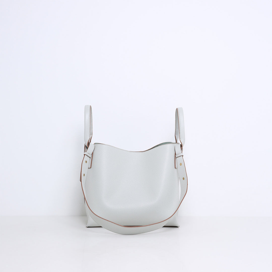 Smaak Amsterdam Scott Tas – Cloud-100% leer-DAMES ACCESSOIRES-Grijs