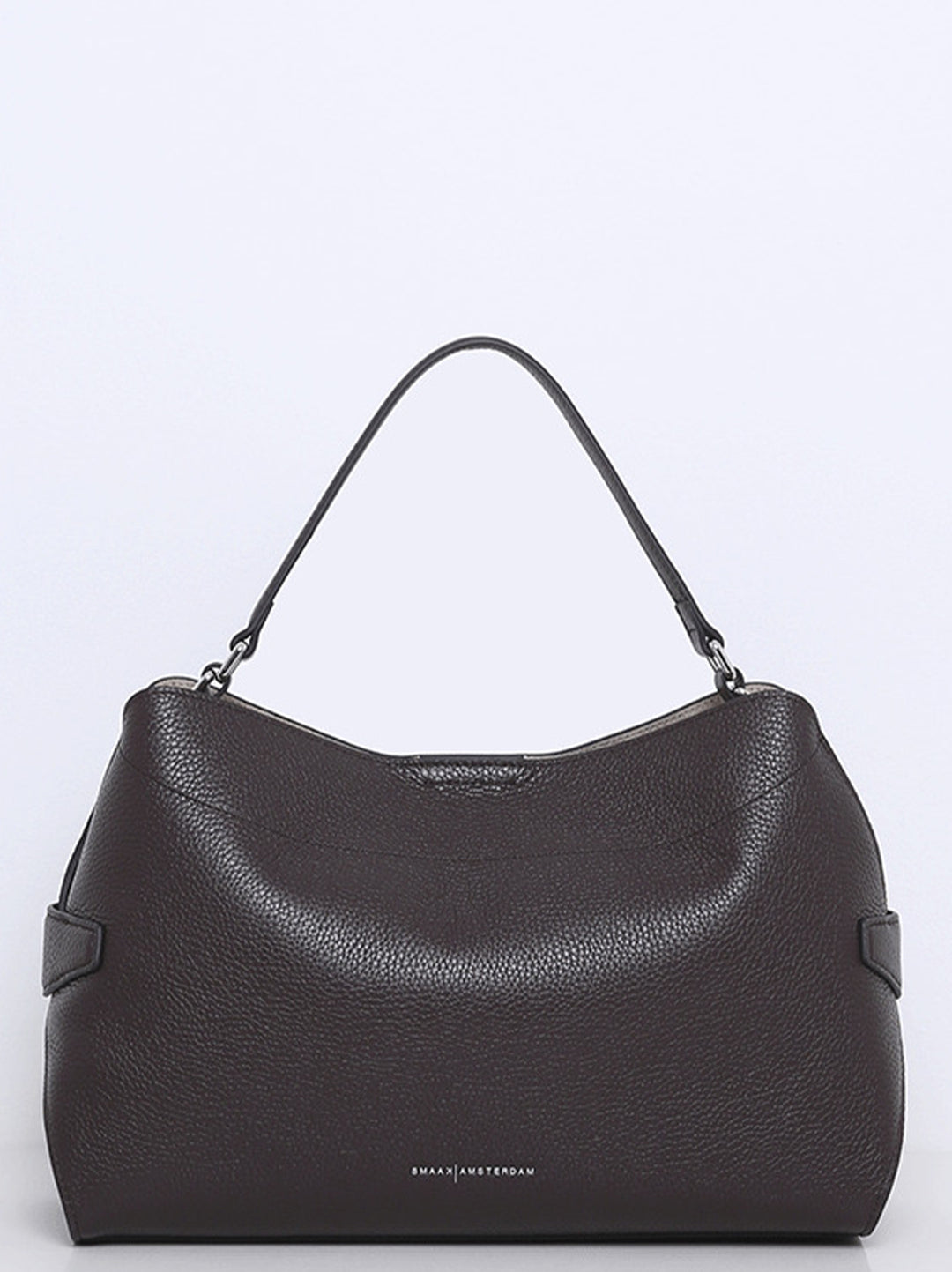 Smaak Amsterdam Tina Tas – Dark Chocolat-100% leer-DAMES ACCESSOIRES-Bruin