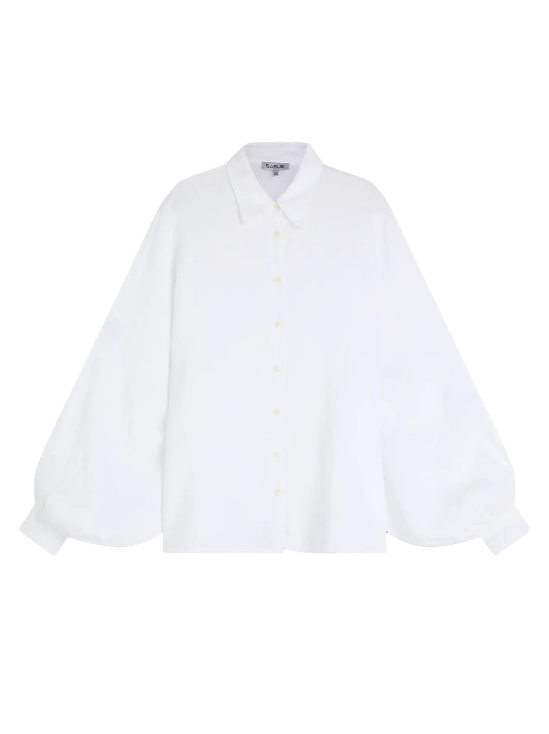 SoSUE Antonia blouse wit-100% katoen-DAMES TOPS & BLOUSES-Wit