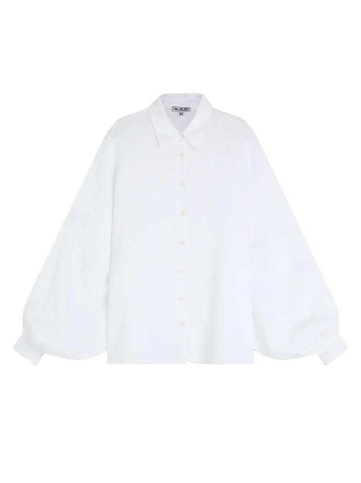 SoSUE Antonia blouse wit-100% katoen-DAMES TOPS & BLOUSES-Wit