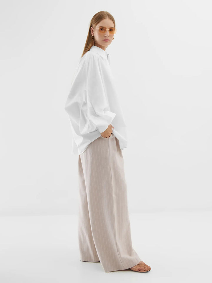 SoSUE Antonia blouse wit-100% katoen-DAMES TOPS & BLOUSES-Wit