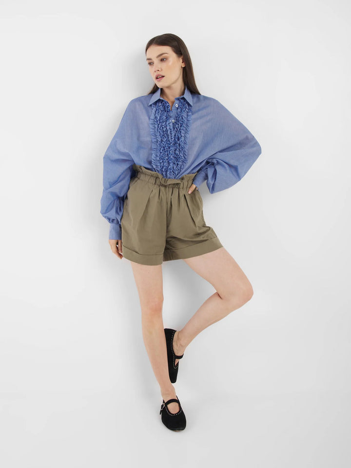 SoSUE Maui Shorts – Groen-100% katoen-DAMES BROEKEN-Groen